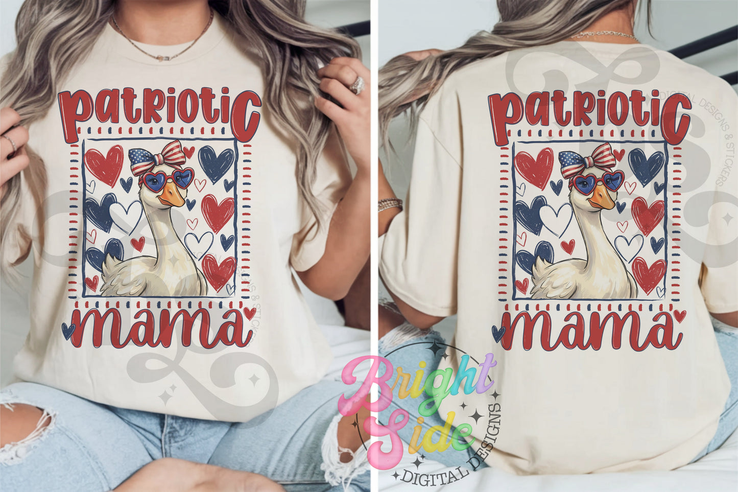 Patriotic Mama Goose