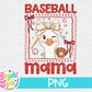Baseball Mama whimsical goose