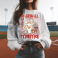 Baseball Mama whimsical goose