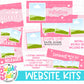 Website Kit -Valentines Theme