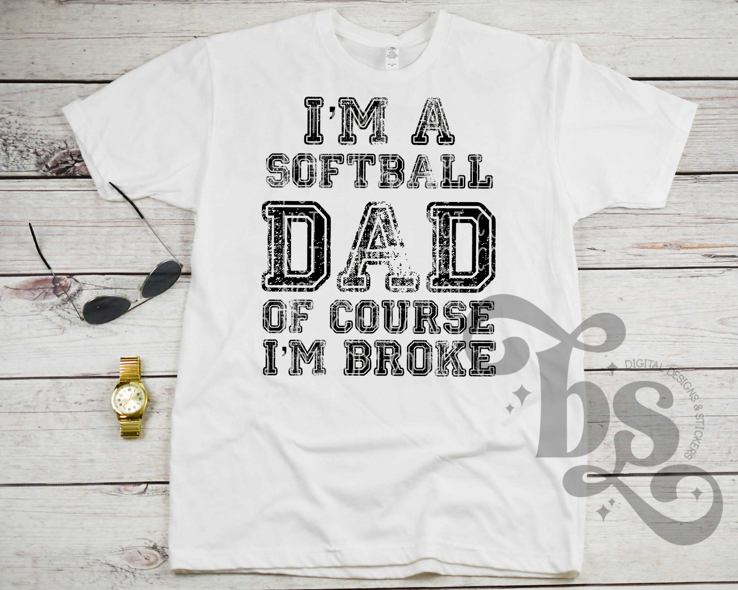 I’m a softball dad of course I’m broke