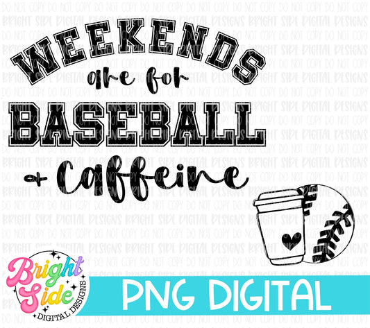 Weekends are for baseball and caffeine