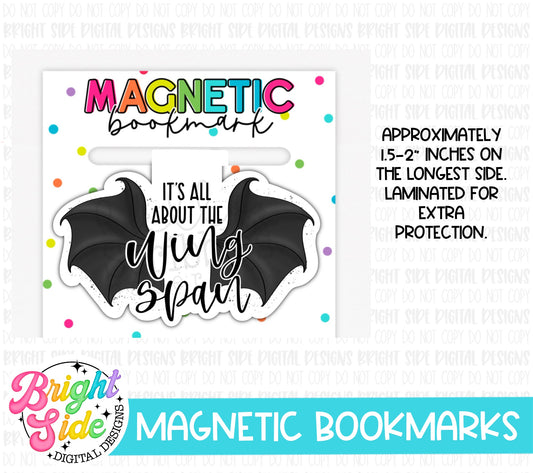 It’s All About The Wing Span Magnetic Bookmark
