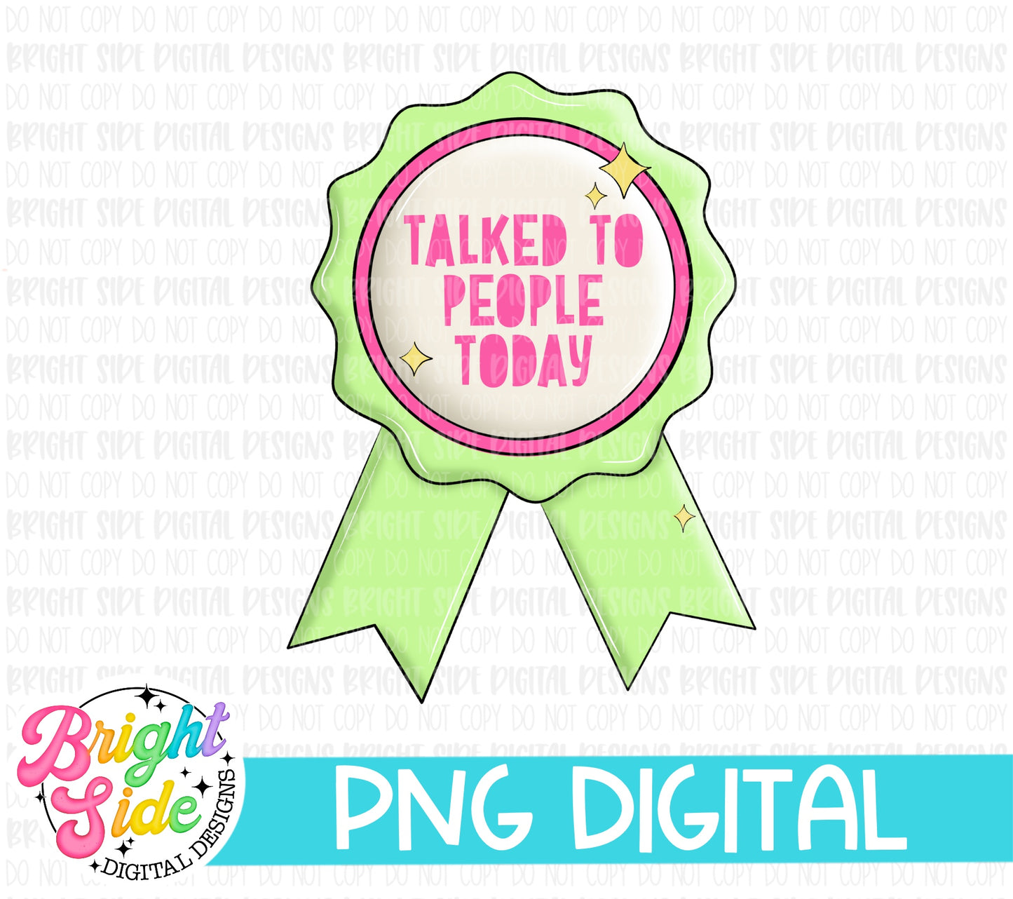 Talked to people today Badge Award