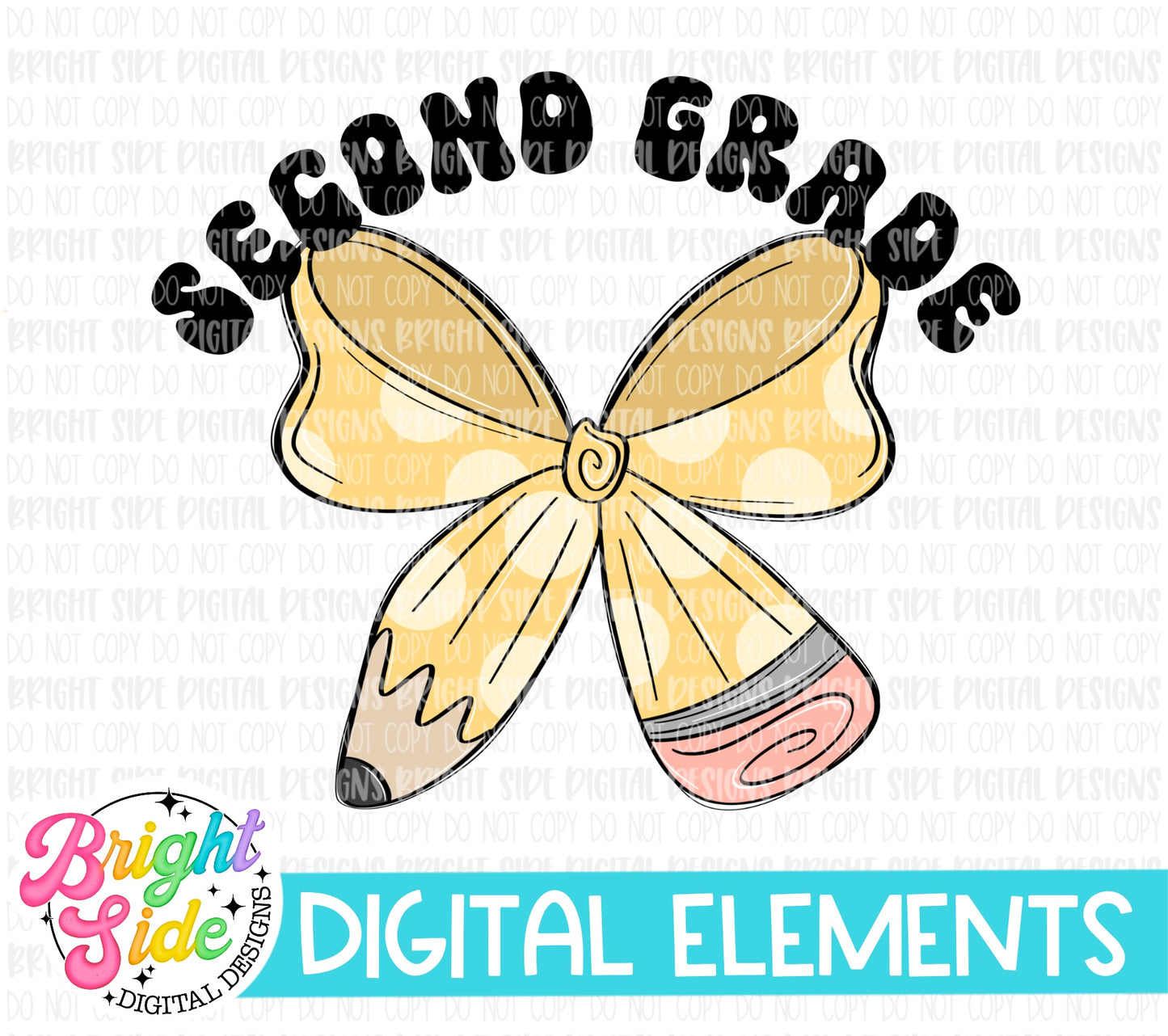 Second Grade Pencil Bow