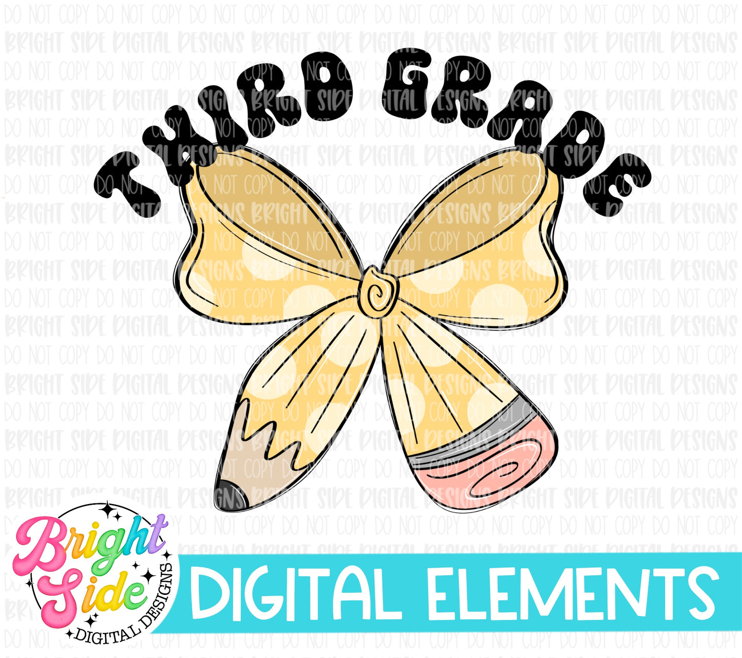 Third Grade Pencil Bow