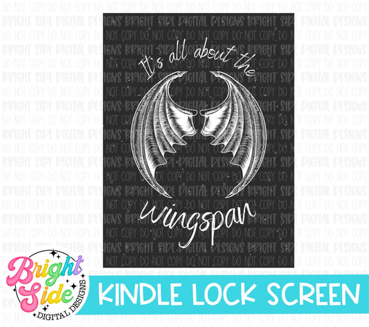 It’s All About The Wingspan Lock Screen for Reading Device