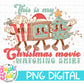 Retro Character Christmas Movie Shirt