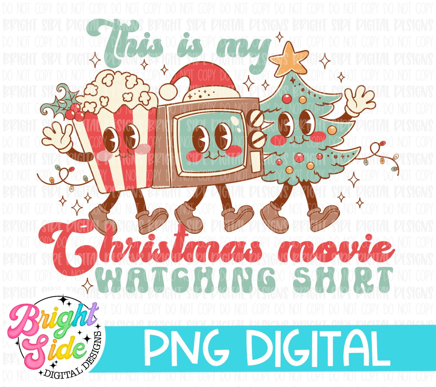 Retro Character Christmas Movie Shirt