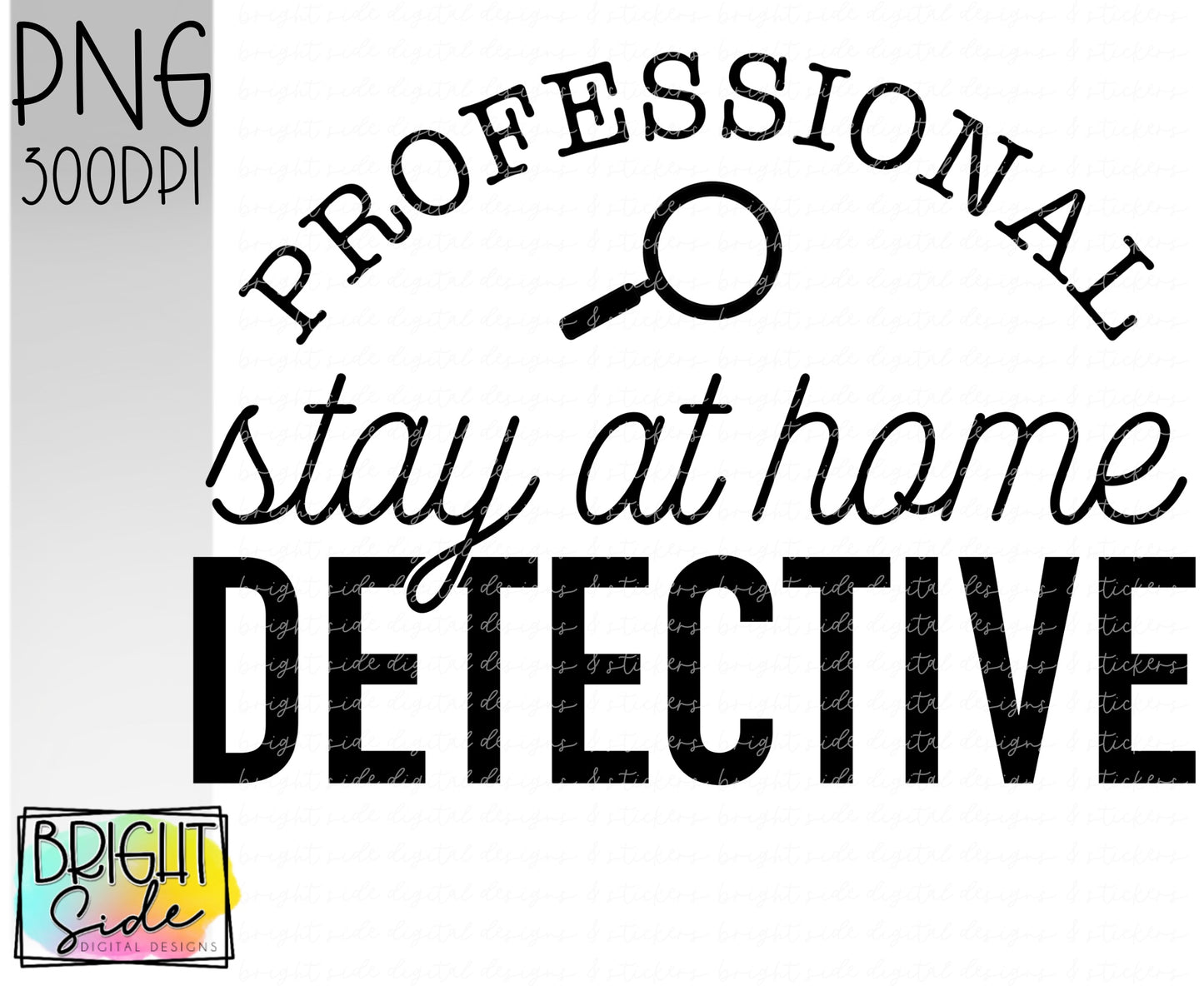 Professional stay at home detective