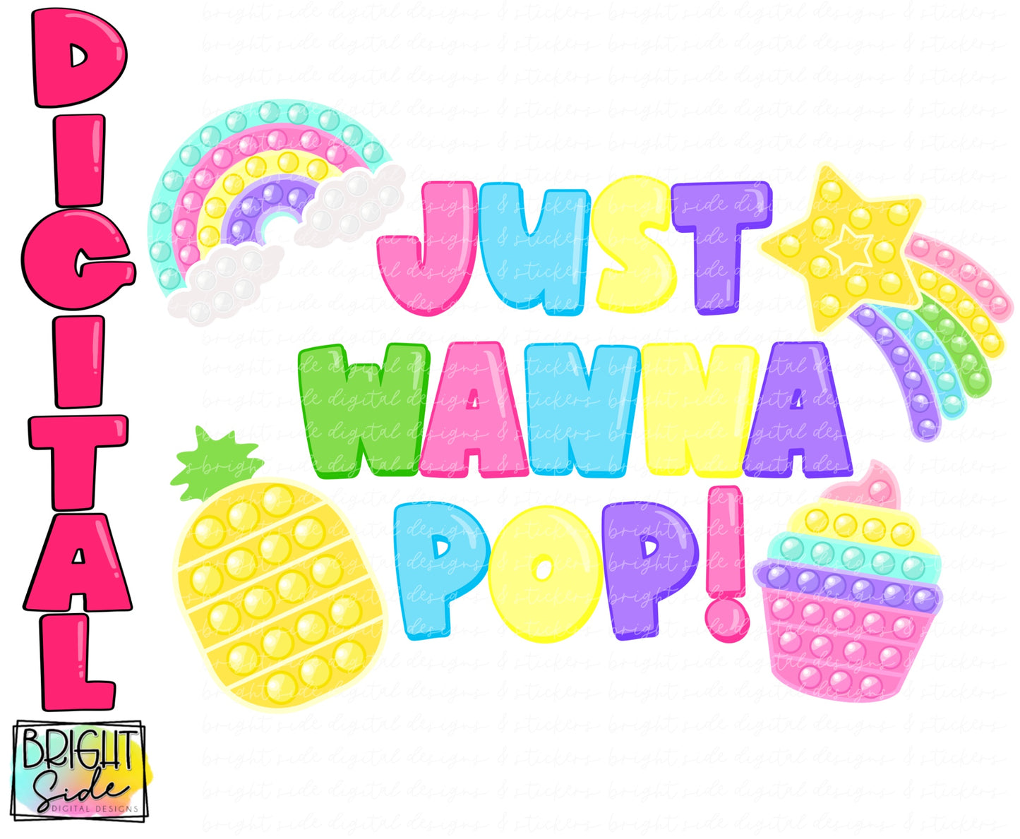 Just wanna pop! -pastel