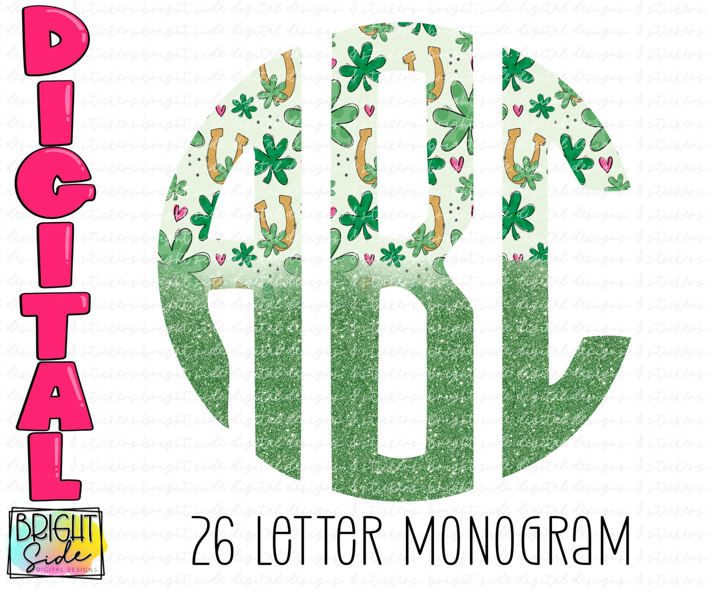 St. Patrick’s Day Monogram