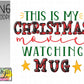 Christmas watching mug