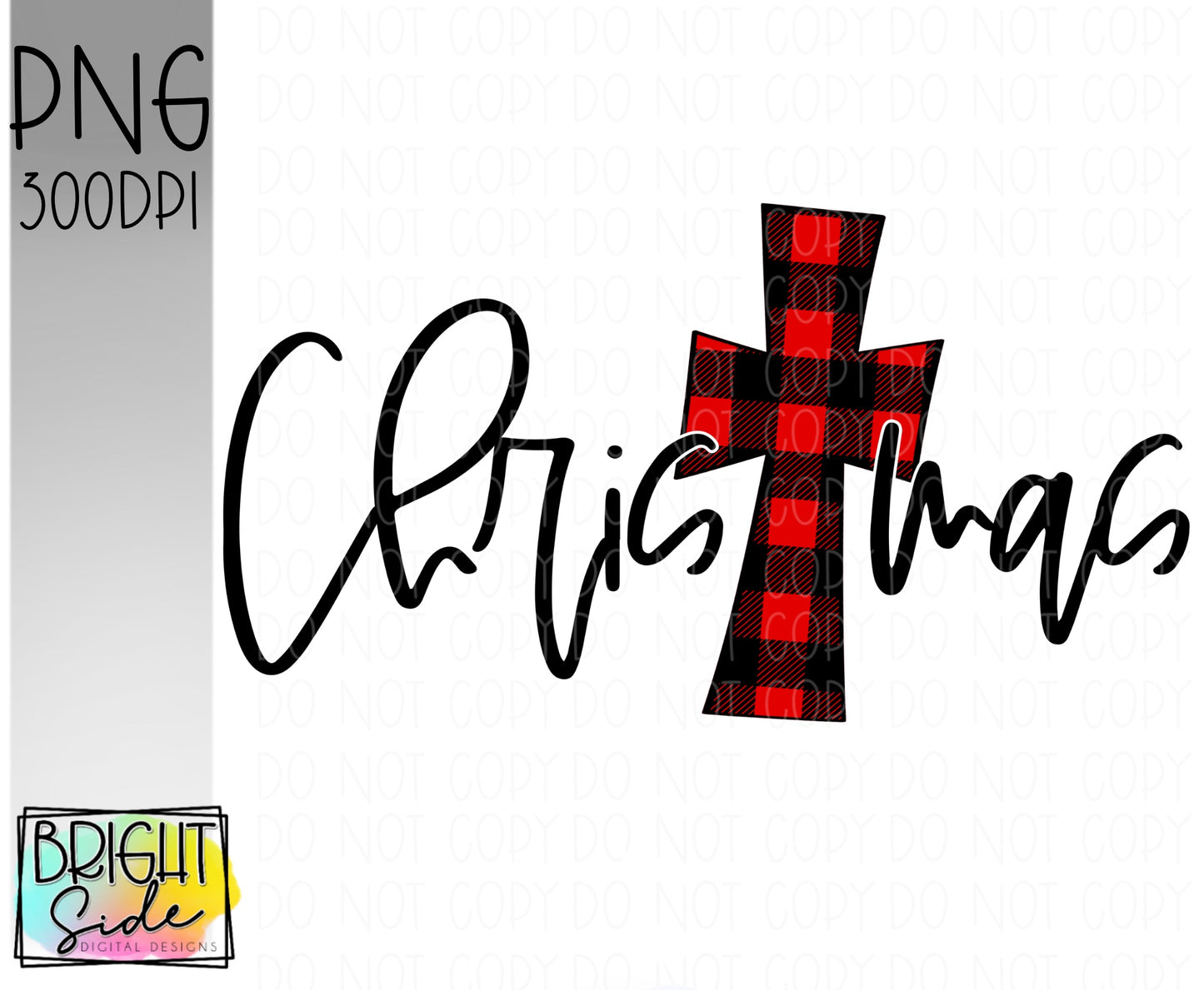 Christmas (plaid cross)
