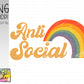 Anti Social rainbow