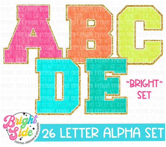 Alphabet Letters Abc Stickers iPad Case & Skin for Sale by lunidesign