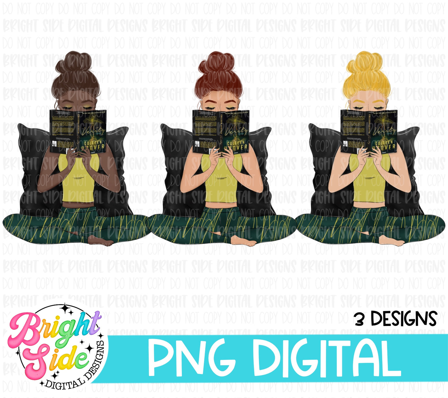 Reading Girls -Verity (3 designs)