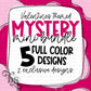 Mystery Valentines mini bundle (5) designs FULL COLOR
