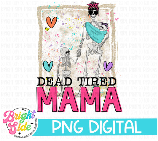 Dead tired mama -baby girl