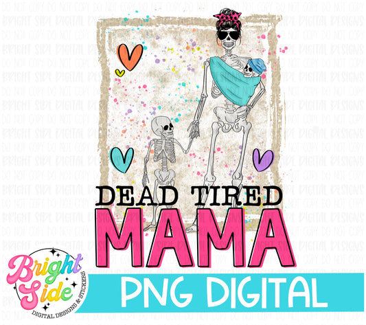 Dead tired mama -baby boy