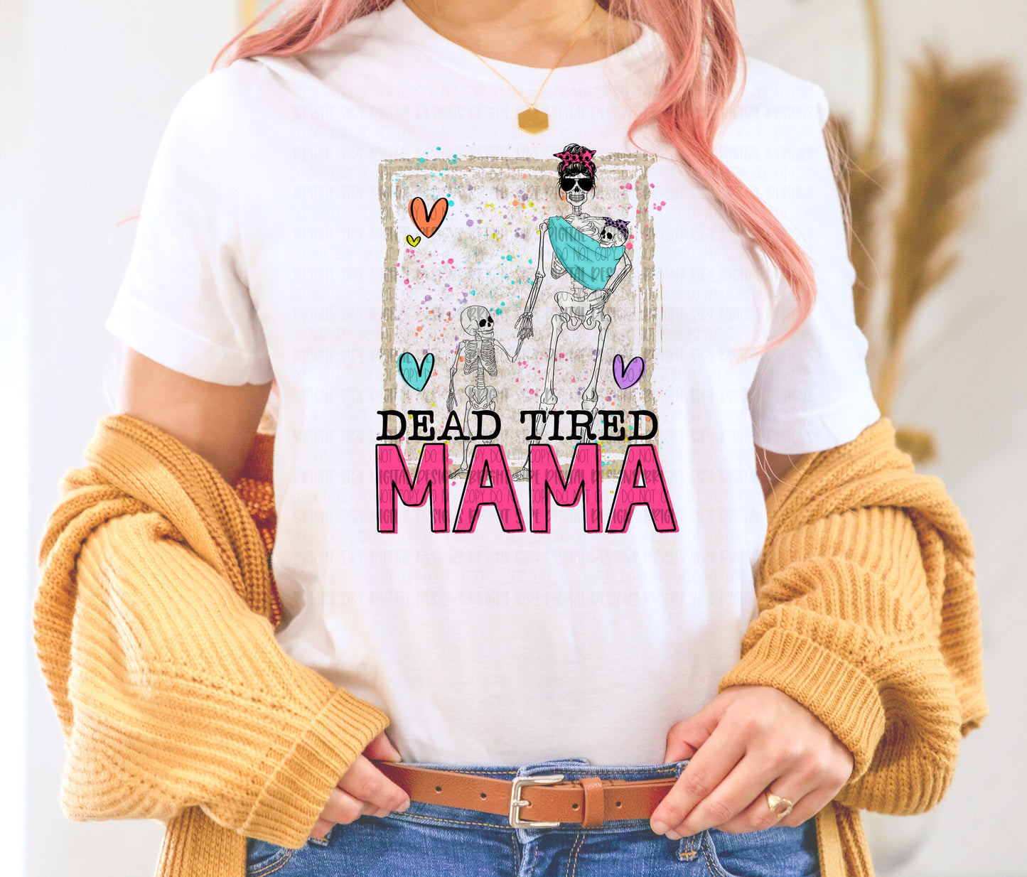 Dead tired mama -baby girl