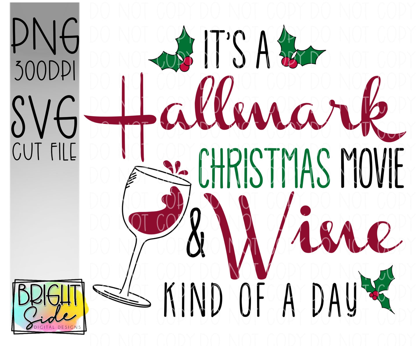Christmas movie and Wine