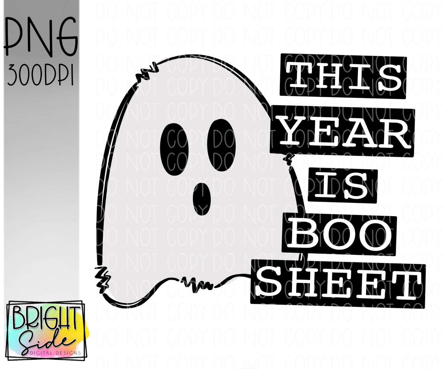 This year is boo sheet