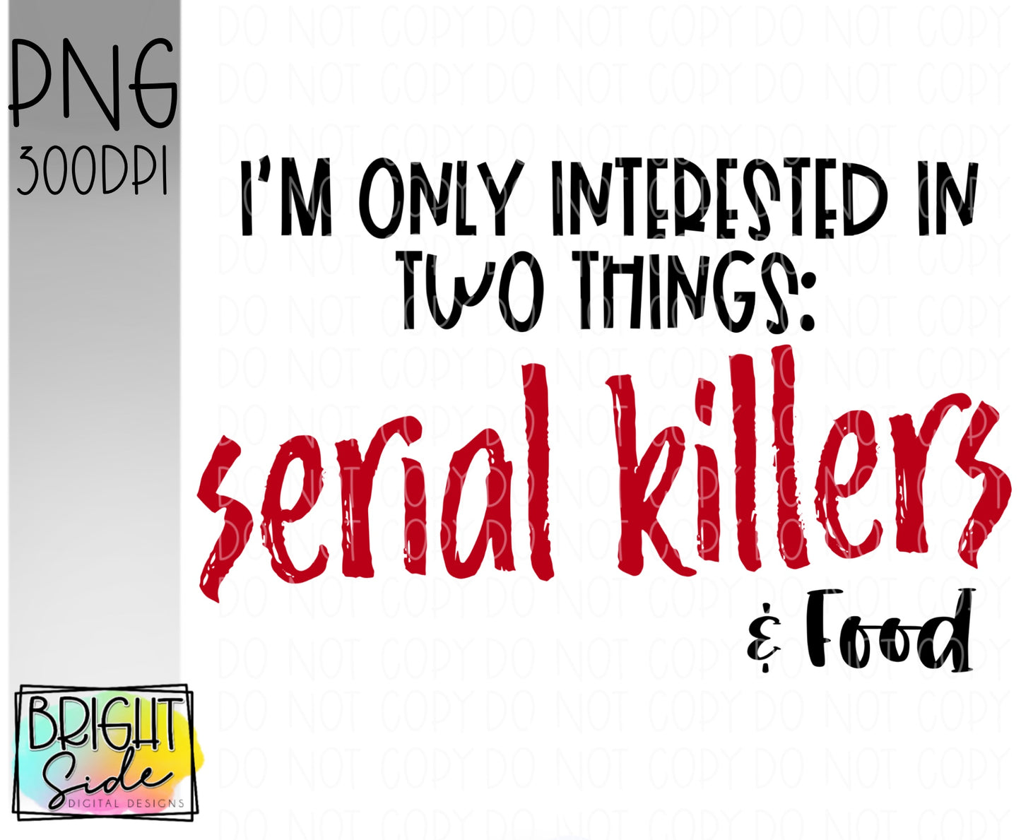 Serial killers & food
