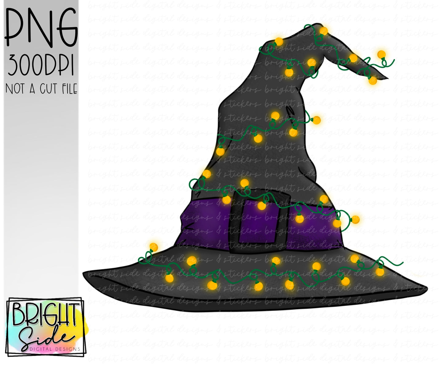 Lighted witches hat
