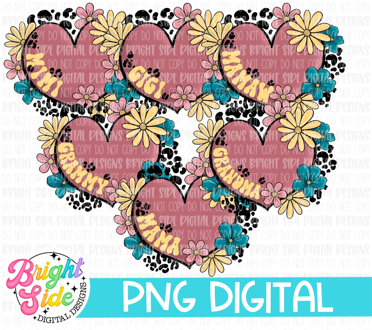 Mothers Day Heart and Floral Bundle