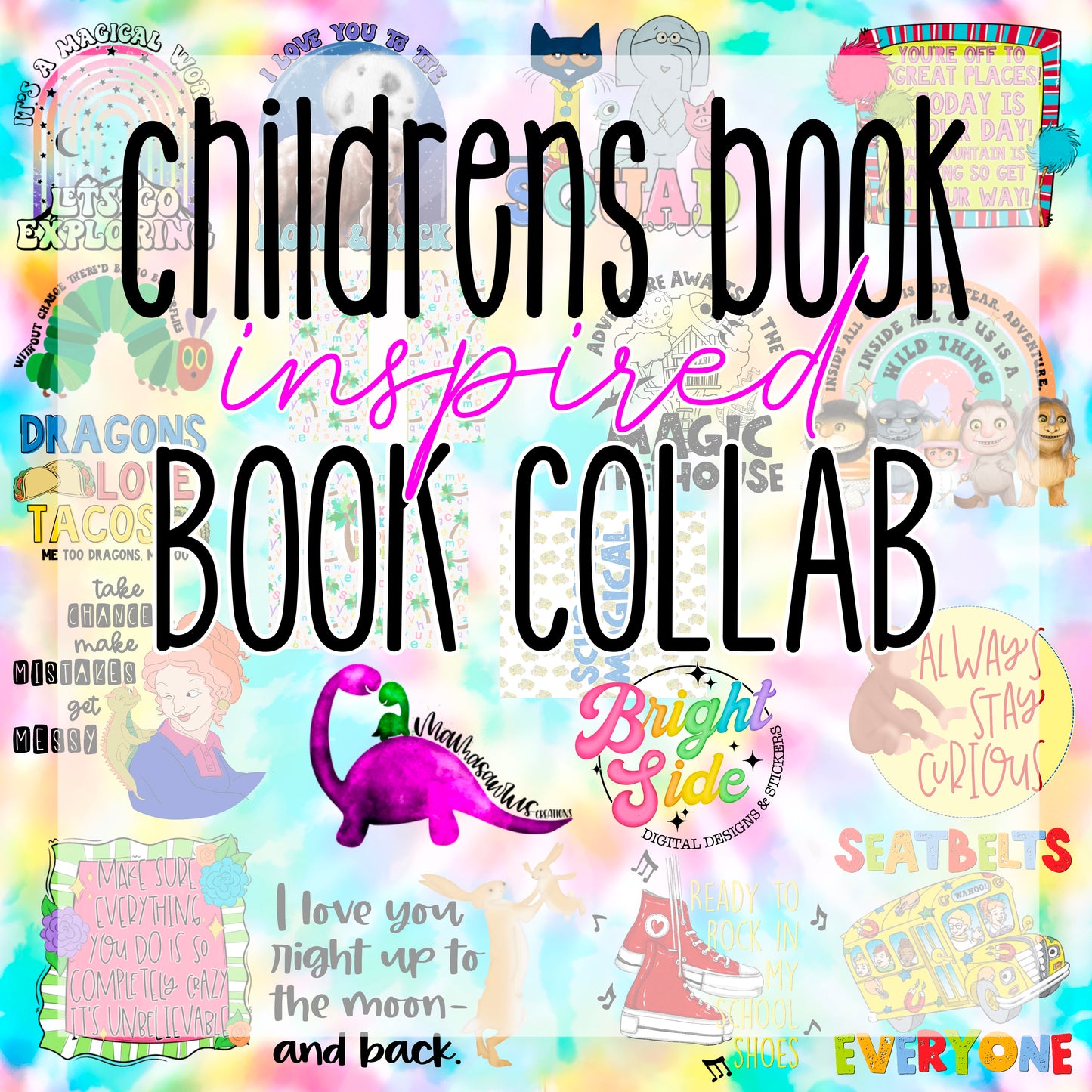 Childrens Book Collab with MamaSaurus 20 designs