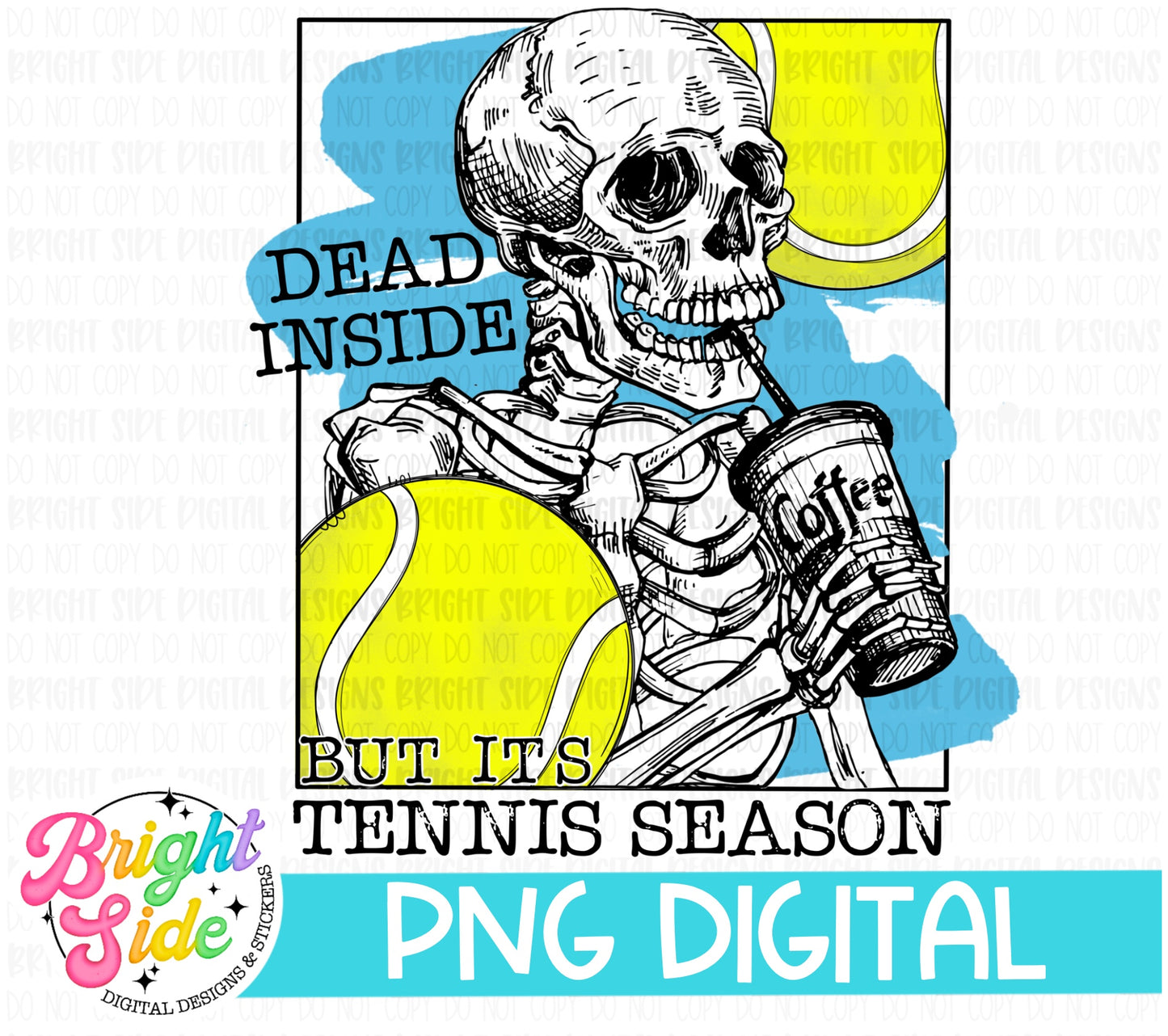 Dead inside but it’s tennis season -blue