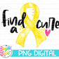 Find a cure -yellow ribbon