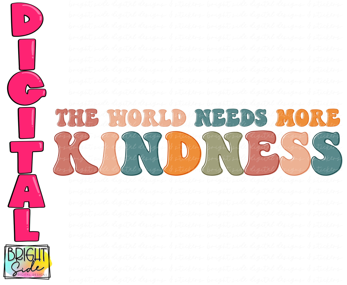 The world needs more kindness