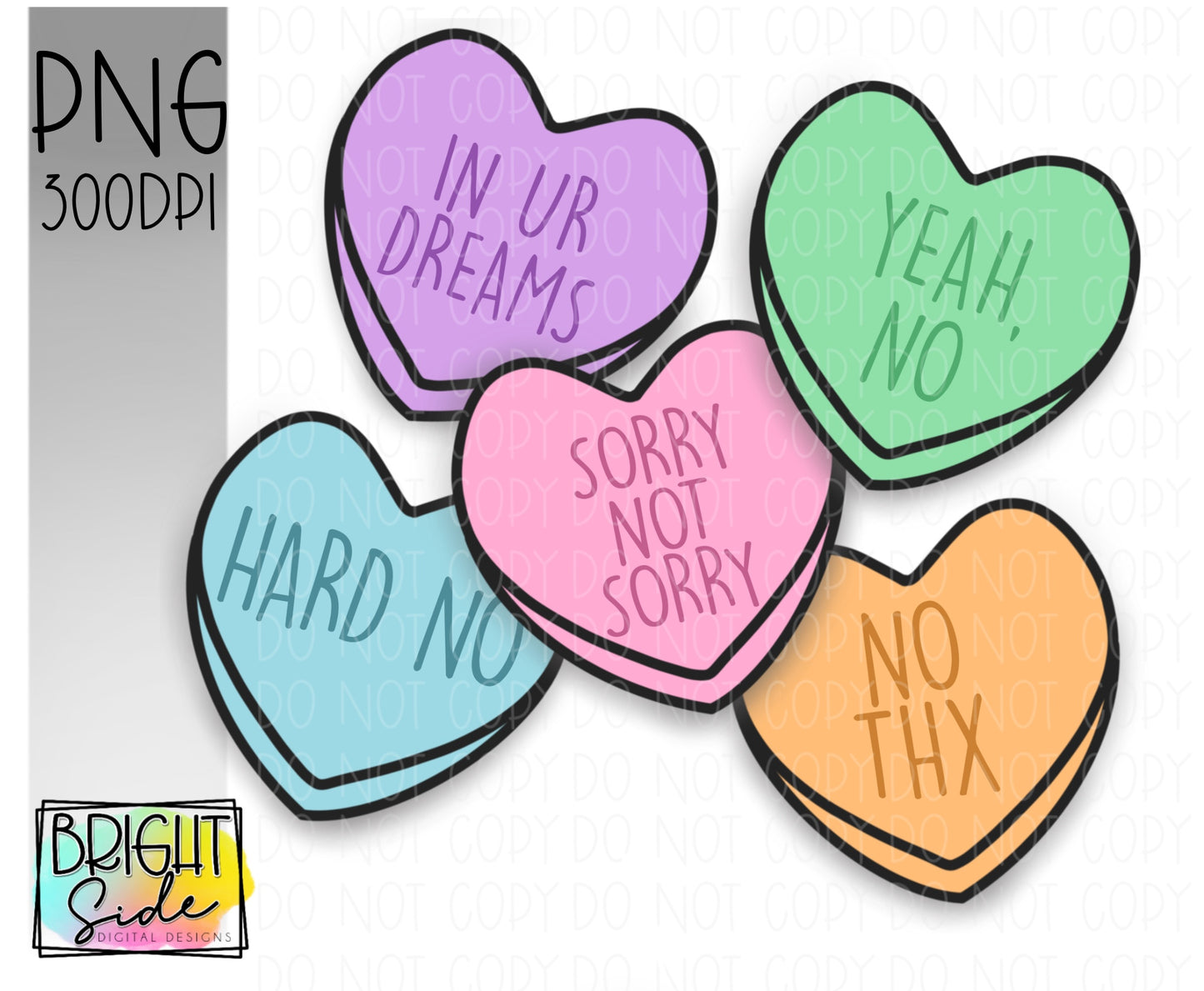 Sarcastic Candy hearts