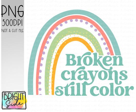 Broken Crayons still color