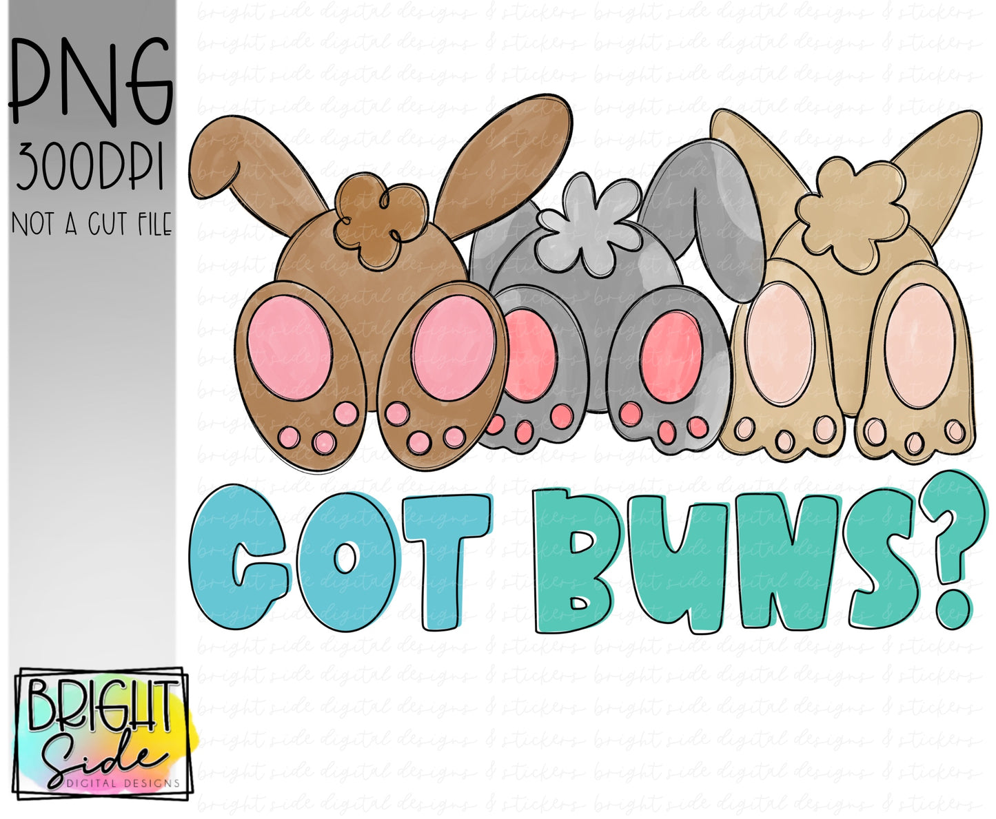 Got Buns? -watercolor