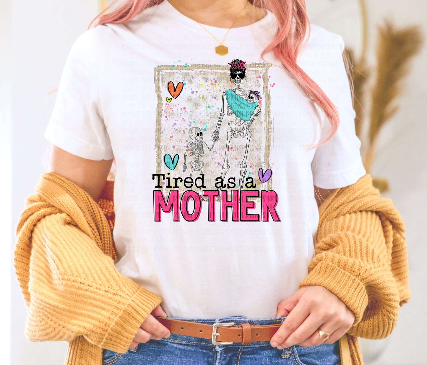 Tired as a mother -baby girl