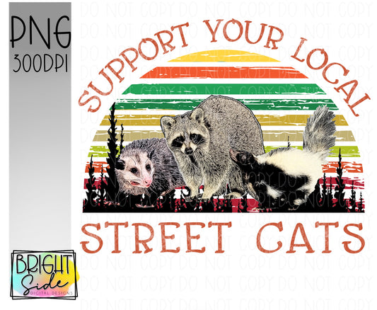 Support your local street cats