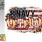 Navy Veteran marquee -leopard