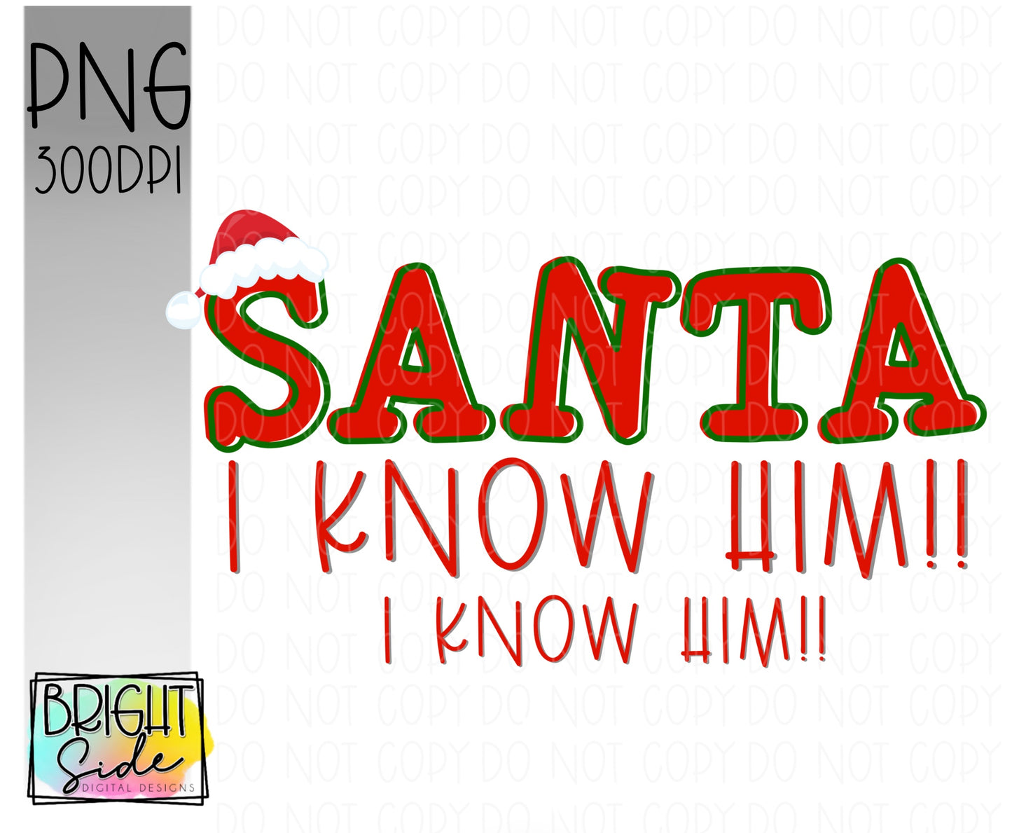 Santa! I know him!