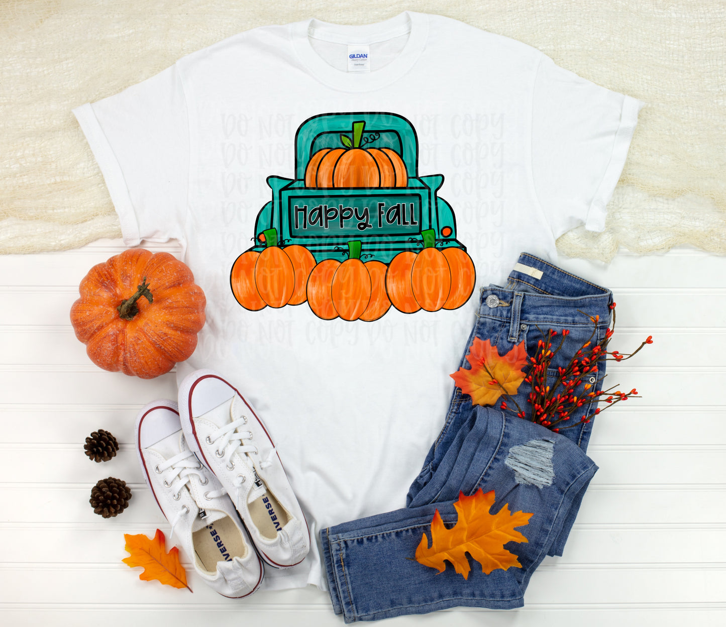 Happy Fall pumpkin truck