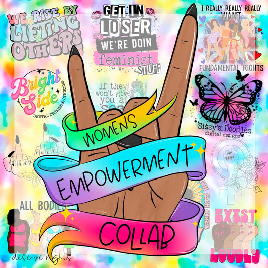 Women’s Empowerment Collab bundle with Sissy’s Doodles