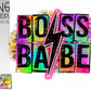 Boss Babe -Neon Grunge