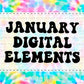 January Elements
