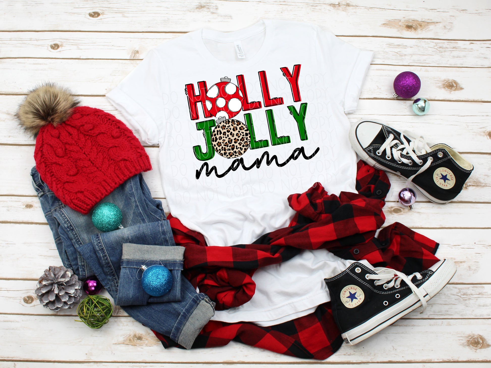 Holly Jolly Mama – Bright Side Digital Designs