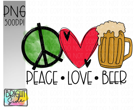 Peace Love Beer