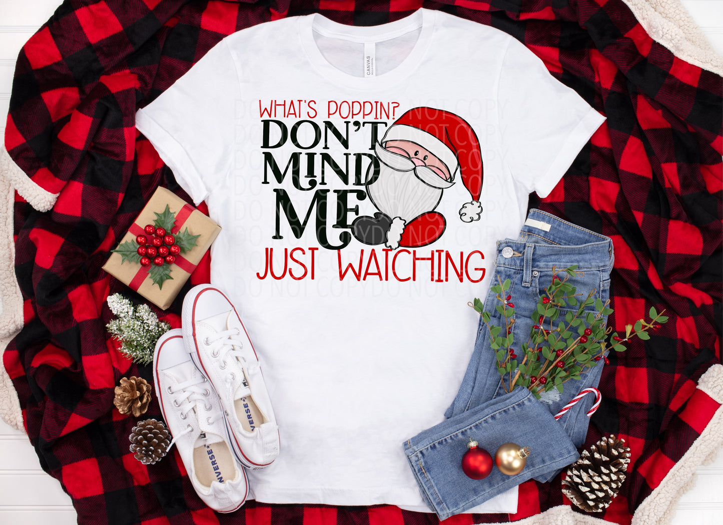 Don’t mind me just watching Santa