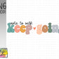 Note to self: keep going