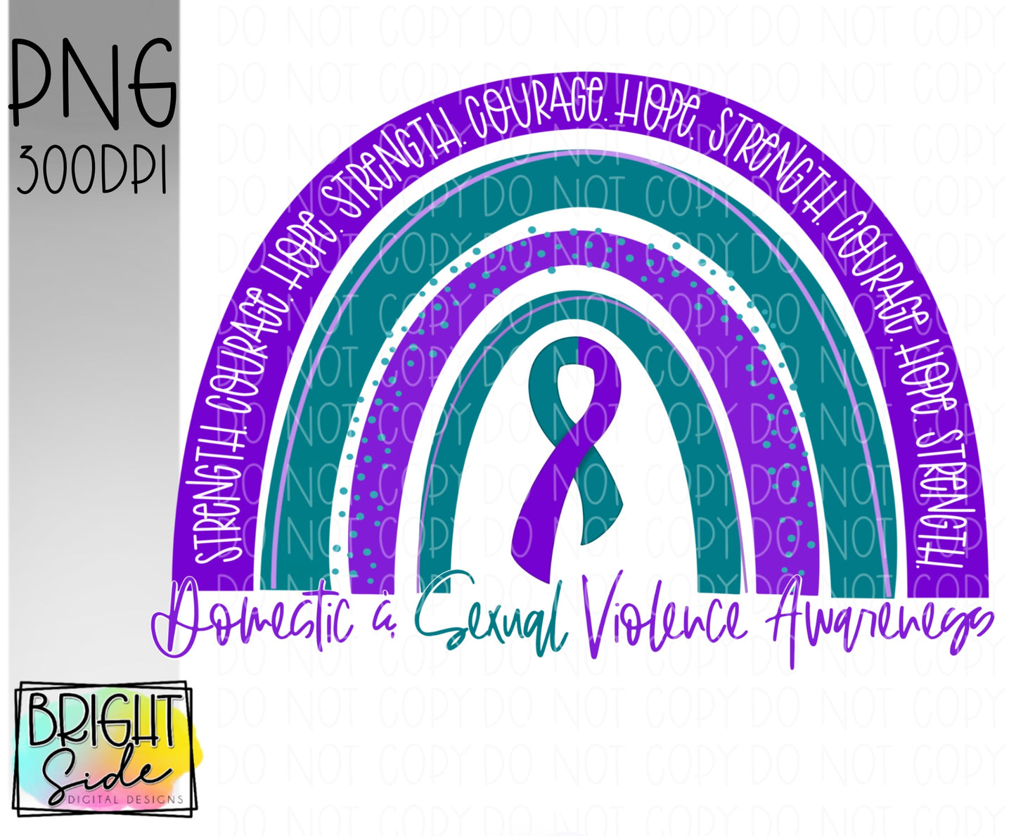 Domestic & Sexual Violence Awareness Rainbow